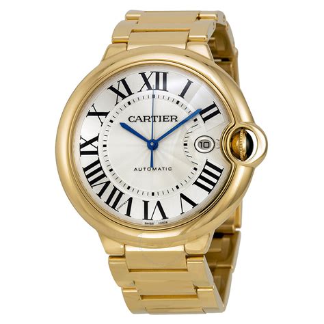 cartier gold quality|cartier 18k gold watch price.